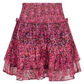 Tana Dark Blossom Skirt Pink
